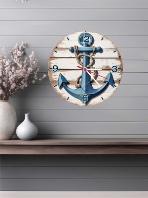 Altınuç Art Design 3D Görünümlü Ahşap Duvar Saati V8 24X24 cm