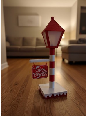 Zenvia Yılbaşı Tabelalı Dekoratif Lamba Merry Christmas Işıklı Tasarım ZNV-254110