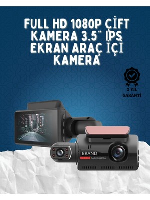 Store Mania Çift Görüşlü Dashcam – Gece Görüşlü 1080P Araç Içi Güvenlik Kamerası STOREMANIA-9654