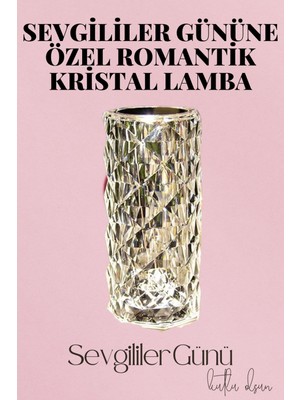Store Mania Sevgililer Gününe Özel Romantik Kristal Gece Lambası Sevgiliye Hediye STOREMANIA-96547