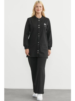 Daniska Sementa 76510 Çıtçıtlı Tunik Boy Eşofman Takım