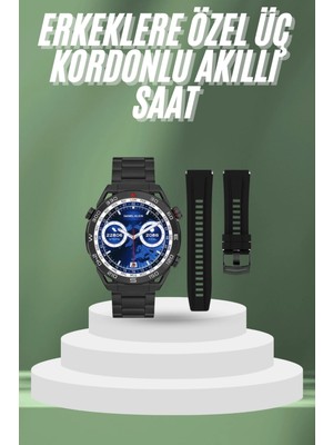 Shopwave 2025 Model Yuvarlak Ekran Android ve Ios Uyumlu Gps Takibi Yapabilen Akıllı Saat