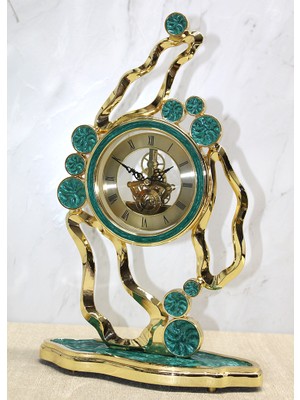 Zenvia Özel Yeşim Tasarım Masa Üstü Saat ZNV-254110