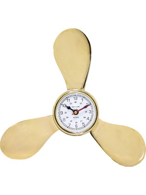 Zenvia Pirinç Duvar Saati Model 1 ZNV-254110