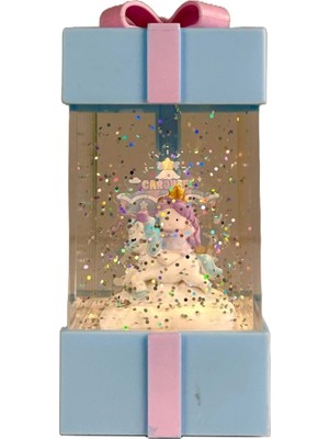 Sinerjim Kar Küresi Plastik Unicorn LLM-HDY0051