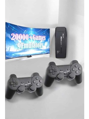 20.000 Oyunlu Premium Model Oyun Konsolu 8k Android Tv Hd Game Stick TOYIGOO-6478
