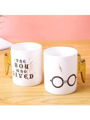 Zenvia Hp Gözlük Şimşek Tasarımlı Kupa Bardak ZNV-254110