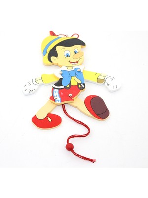 Ahşap Sallanan Pinokyo Figürü TEKNOBARAN-79895
