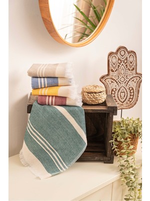 5 Adet Yüksek Emici Pamuk Mutfak El Bezi Havlusu Seti 30X50 Cm.