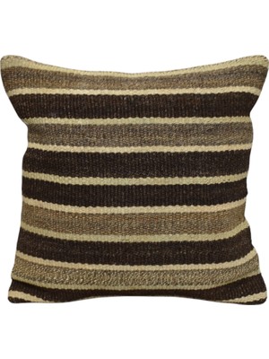 Zehra Abla Halı Yeni El Dokuma Dekoratif Kilim Kırlent Yastık Kılıfı 6744
