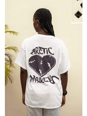 Sevbano Arctic Monkeys Sırt Baskılı Unisex Oversize Müzik Grubu Tişört
