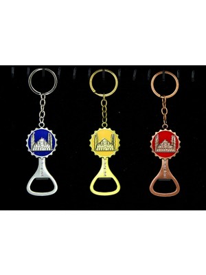 Metal Sultanahmet Anahtarlık ve Açacak Model 2 TOYIGOO-6478