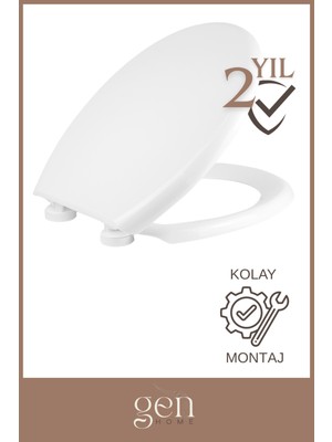 Drom Akdeniz Standart Termoplast Klozet Kapağı