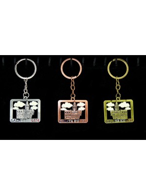 Metal Galata Kulesi Anahtarlık Model 1 TOYIGOO-6478