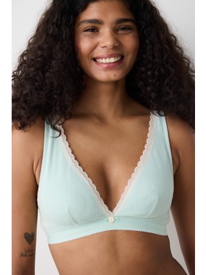 Penti Soft Cotton Mint Yeşili Sütyen