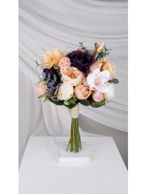 Manolya Detaylı Gelin Buketi