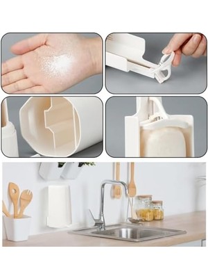 Kalıp Sabun Öğütücü Sabunluk, Sağlam El Sabunu, Delme Gerektirmez, Sabun Öğütücü, Sabun Törpüsü, Duvar Montajı, Su Geçirmez, Mutfak ve Banyo Için