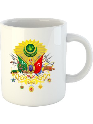 DecoTech Osmanlı Armalı Kupa Bardak (55476)