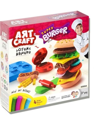Sinerjim Dede Hamburger Oyun Hamuru Seti