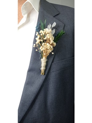 Birlik Yaka Çiçeği Şoklanmış  ve Kuru  Çiçekli Tekli