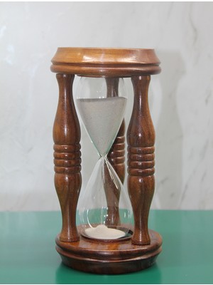 DecoTech Ahşap Kum Saati Model 1 (55476)