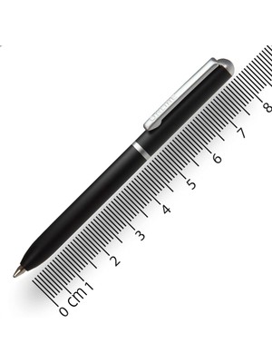Online Drehkugelschreiber Mini Cüzdan, Metal Klips ve D1-Standardmine Set 10: 5 Farben