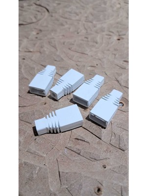 5 Adet Neon LED Sonlandırıcı Esnek Silikon 6 x 12MM Neon Ledlerle Uyumlu Kablo Delikli