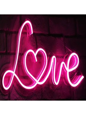 Love Neon Tabela 30 x 25 cm