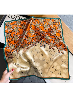 TrendyChic Deniz Yıldızı Desenli Kadın Şal Fular Aksesuar