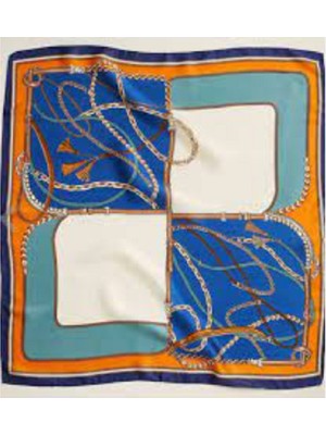 TrendyChic Şal Desenli Kadın Şal Fular Aksesuar