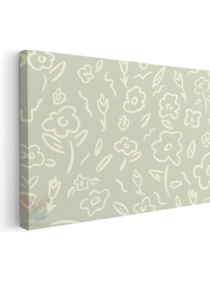 Artarilion Yatay Kanvas Tablo Salon Tablosu Boho 17 Kanvas Duvar Tablosu