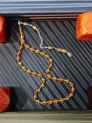 Anemore Collection Ateş Kehribar Tesbih Sevdiklerinize En Güzel Hediye