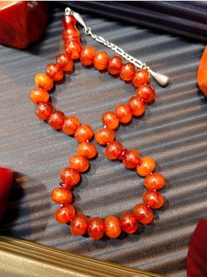 Anemore Collection Sıkma Kehribar Tesbih