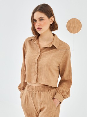 Lc Waikiki Yeni Sezon Dokulu Kadın Gömlek