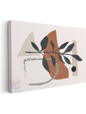 Artarilion Yatay Kanvas Tablo Salon Tablosu Boho 13 Kanvas Duvar Tablosu