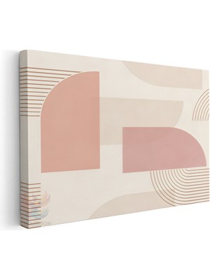 Artarilion Yatay Kanvas Tablo Salon Tablosu Boho 19 Kanvas Duvar Tablosu