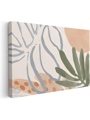 Artarilion Yatay Kanvas Tablo Salon Tablosu Boho 11 Kanvas Duvar Tablosu