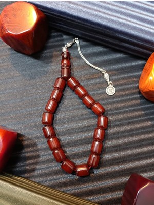 Anemore Collection Efe Boy Sıkma Kehribar Tesbih
