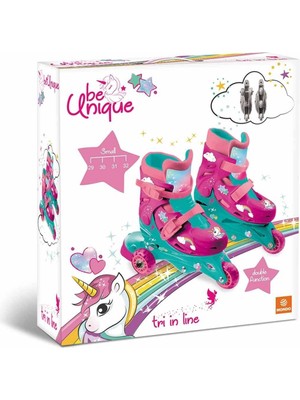 Sinerjim Unicorn Desenli Inline 3 Tekerlekli Paten - S01028513