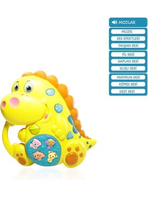 Sinerjim JLG-855-76A IŞIKLI VE MÜZİKLİ DİNAZOR BEBEK