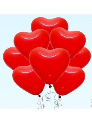 Go İthalat Kalpli Balon Baskısız 12inc 100 Parça (784)