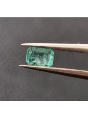 Aries 0.40CT 5.5x3.8mm Octagon Natural Emerald Zambia