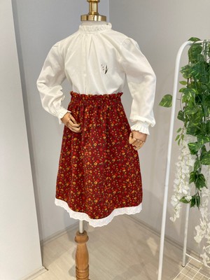 Uhde Store Çocuk Uzun Tesettür Etek Pazen Etek Namaz Eteği