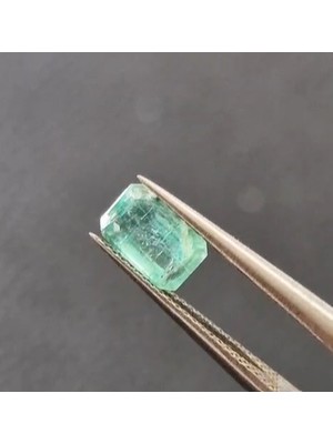 Aries 0.77CT 4.2x6.4mm Octagon Natural Emerald Zambia