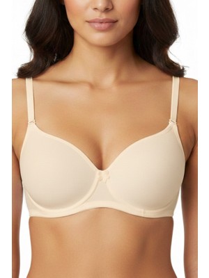 Ebru Silikonlu Düz Destekli Sütyen