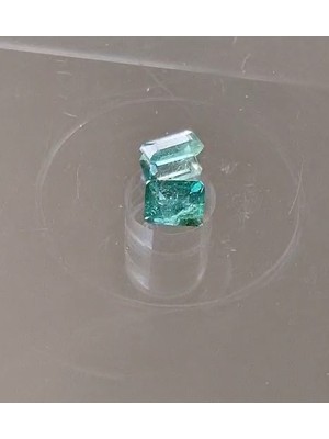 Aries 0.86CT 2pcs Lot 6x3.8mm Octagon Natural Emerald Zambia