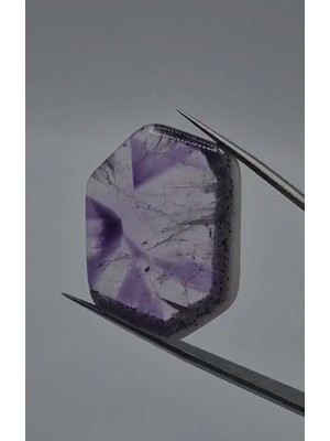 Aries 33.85CT 34.1X24.1MM Natural Trephce Amethyst