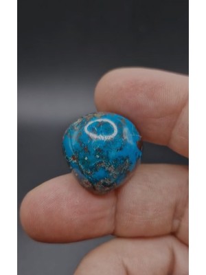Aries 37.10CT 22.4X22MM Natural Chrysocolla