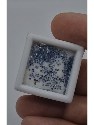 Aries 3.56CT 1mm Round Fancy Lot Natural Sapphire