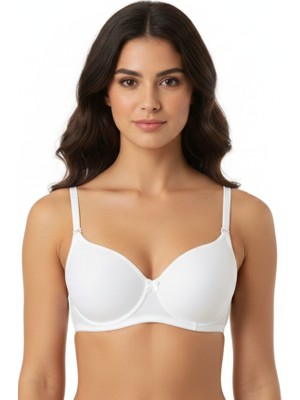 Ebru Silikonlu Düz Destekli Sütyen